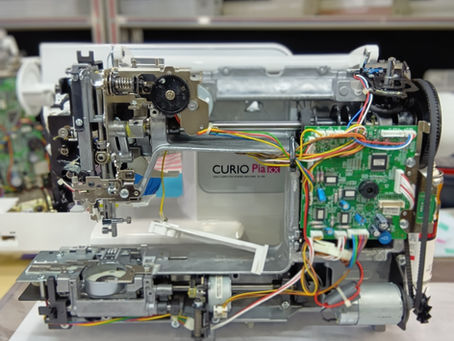 SINGER CURIO Pia KX 分解修理依頼！！