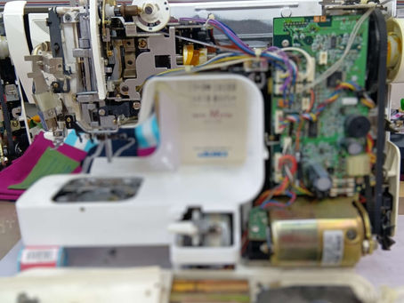 JUKI HZL−T7100 分解修理!!