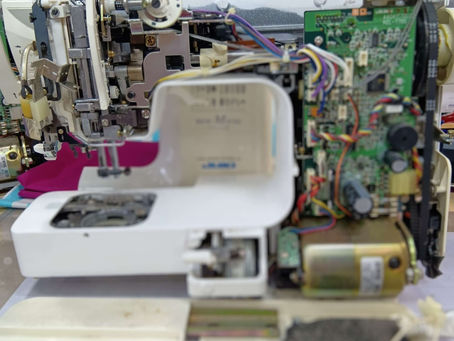 駿河区 JUKI HZL−T7100 分解修理!!