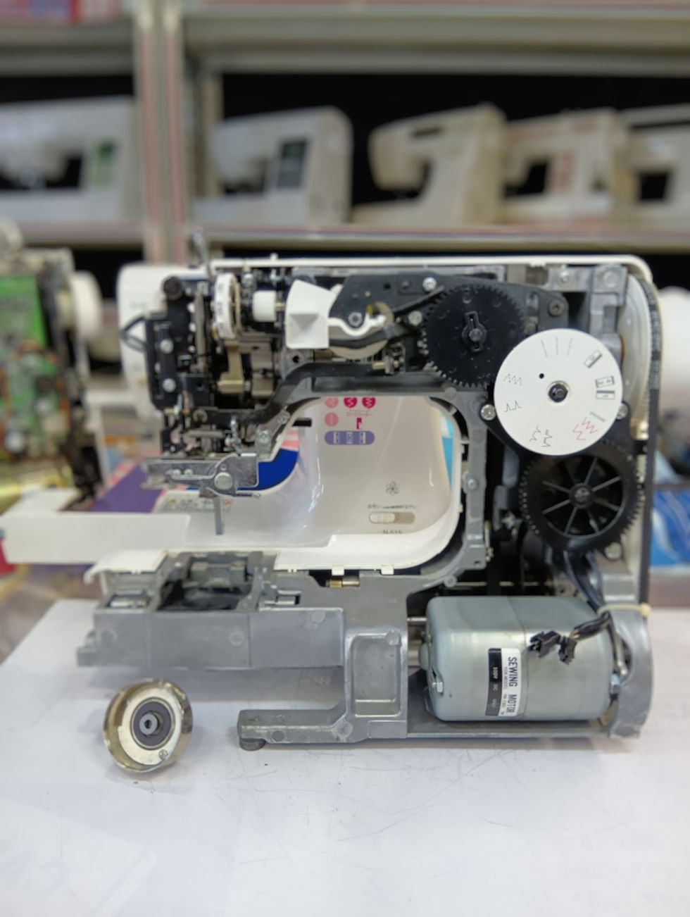 JANOME Nuikiru N‐515 分解修理依頼!!
