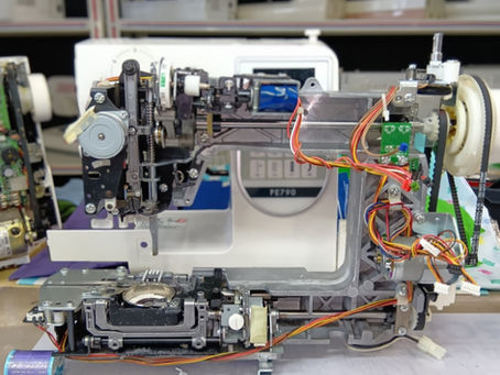 JANOME PE790 分解修理依頼!!