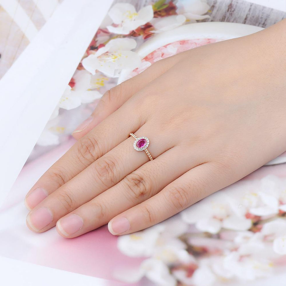 Thumbnail: Ruby & Diamond Ring 