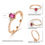 Thumbnail: Ruby & Diamond Ring