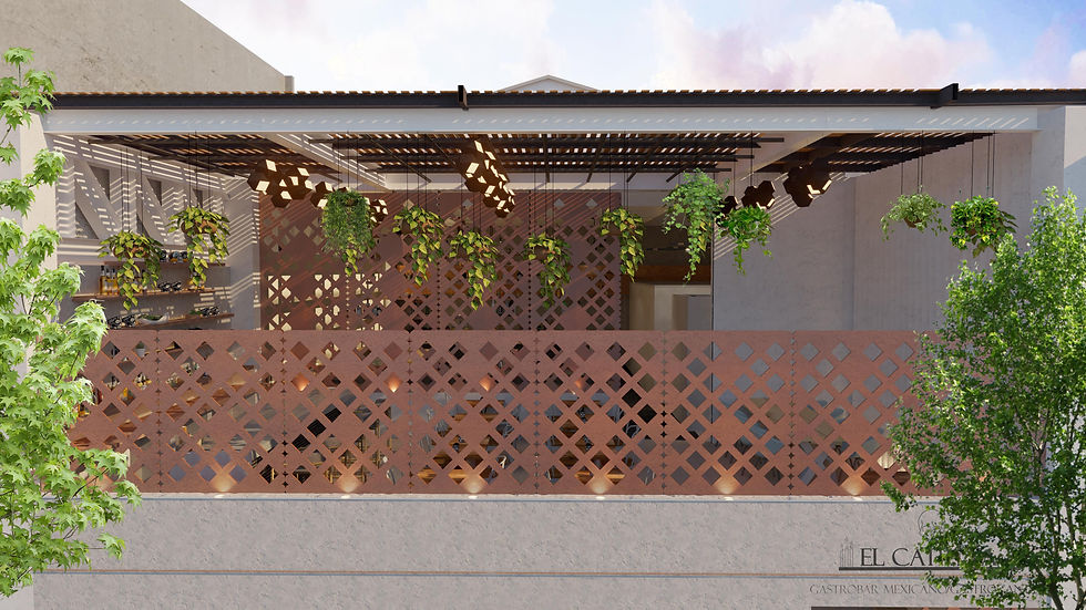 Vista exterior El Catrina