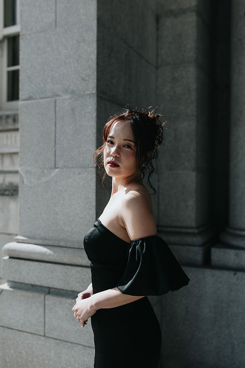 鹿児島のロケーションで撮影した洋装前撮り｜LUMIERE