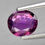 Thumbnail: 0.43ct | Natural Vivid Pinkish Purple | Burma Sapphire | Oval Shape