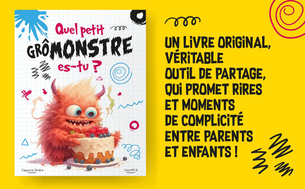 Pages du livre Quel petit GROMONSRE es-tu ?