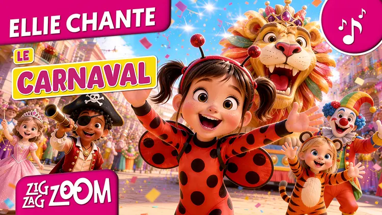 chanson enfant ellie chante le carnaval zigzagzoom
