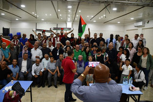 Soirée de rencontre avec la population du camp de Balata