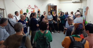 Visite du centre d’accueil d’enfants en situation de handicap de Nur Shams