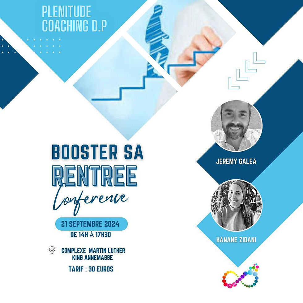 Conférence: Booster sa rentrée !
