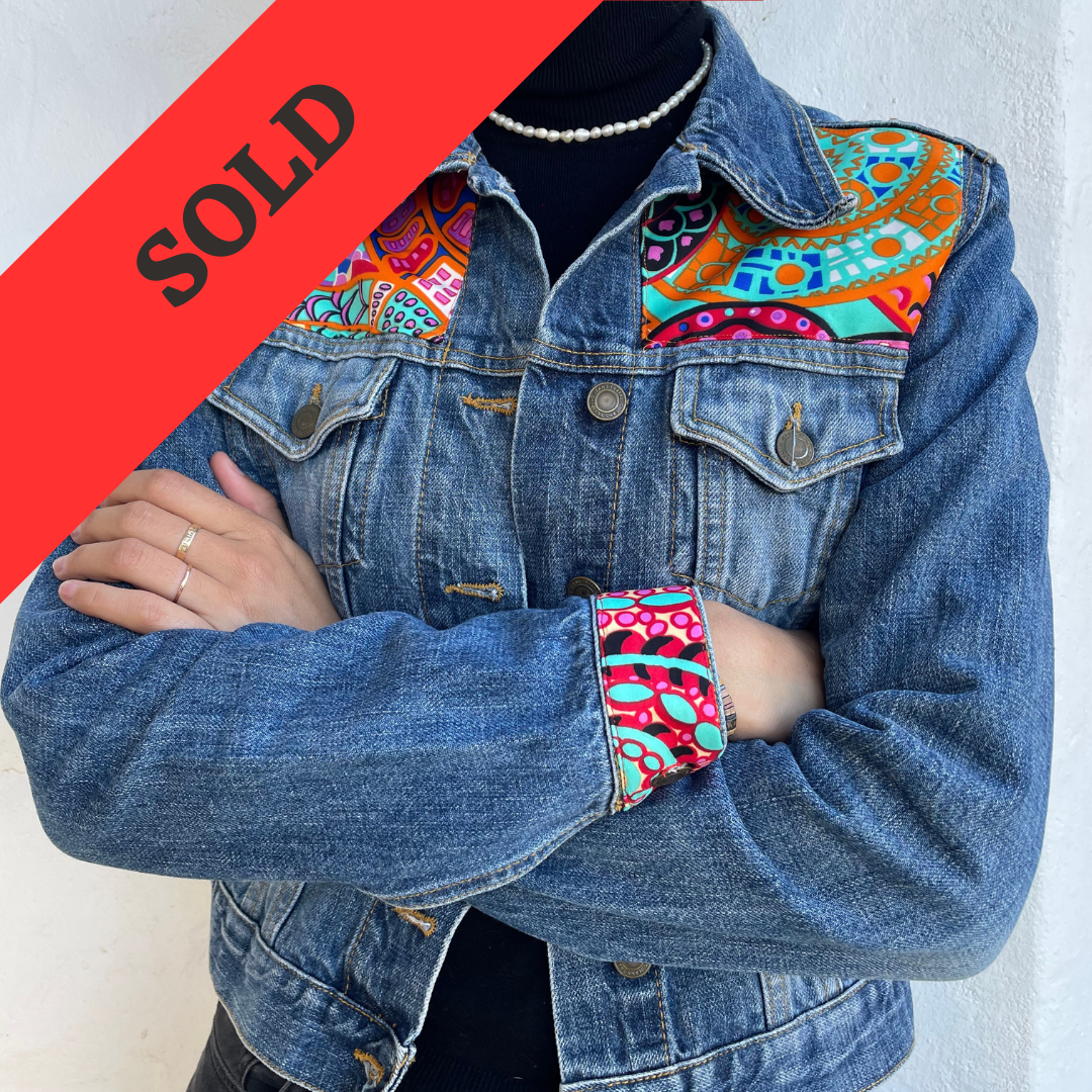 Veste Jean Mosaic Rastro