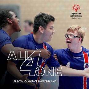 Cover «All 4 one» von Special Olympics Switzerland