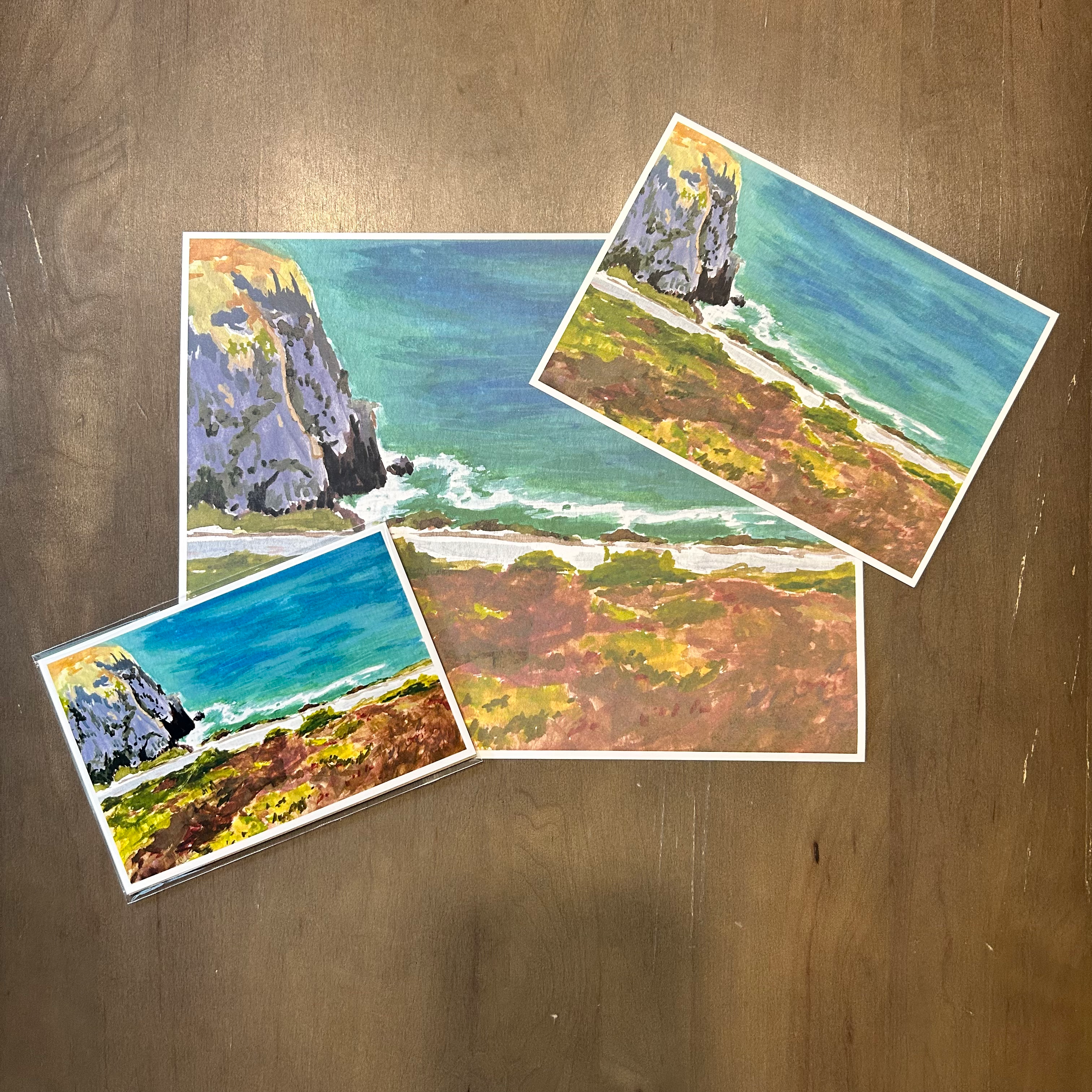 Crystal Cove - Hiking and Painting Prints