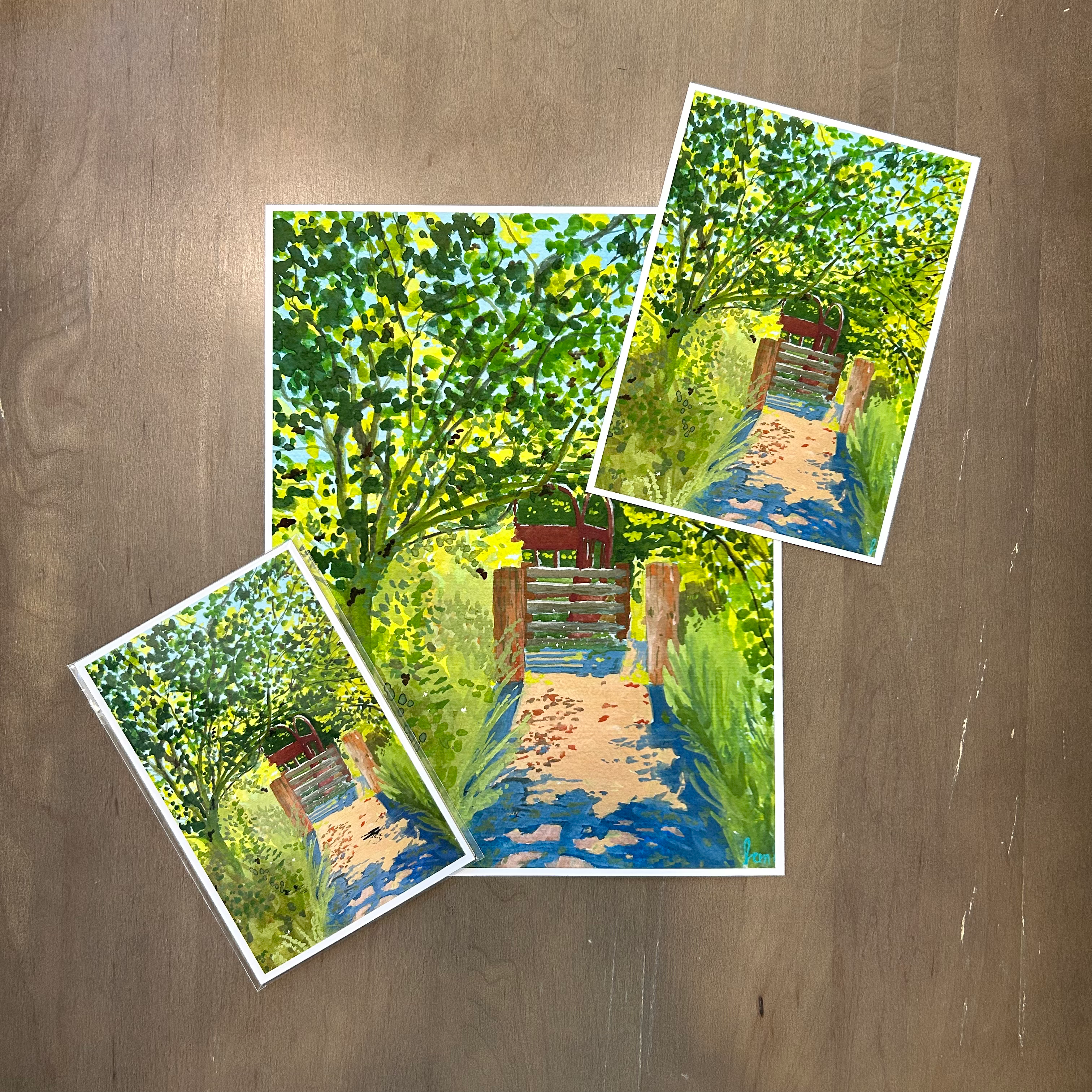 Bommer Canyon - Hiking and Painting Prints