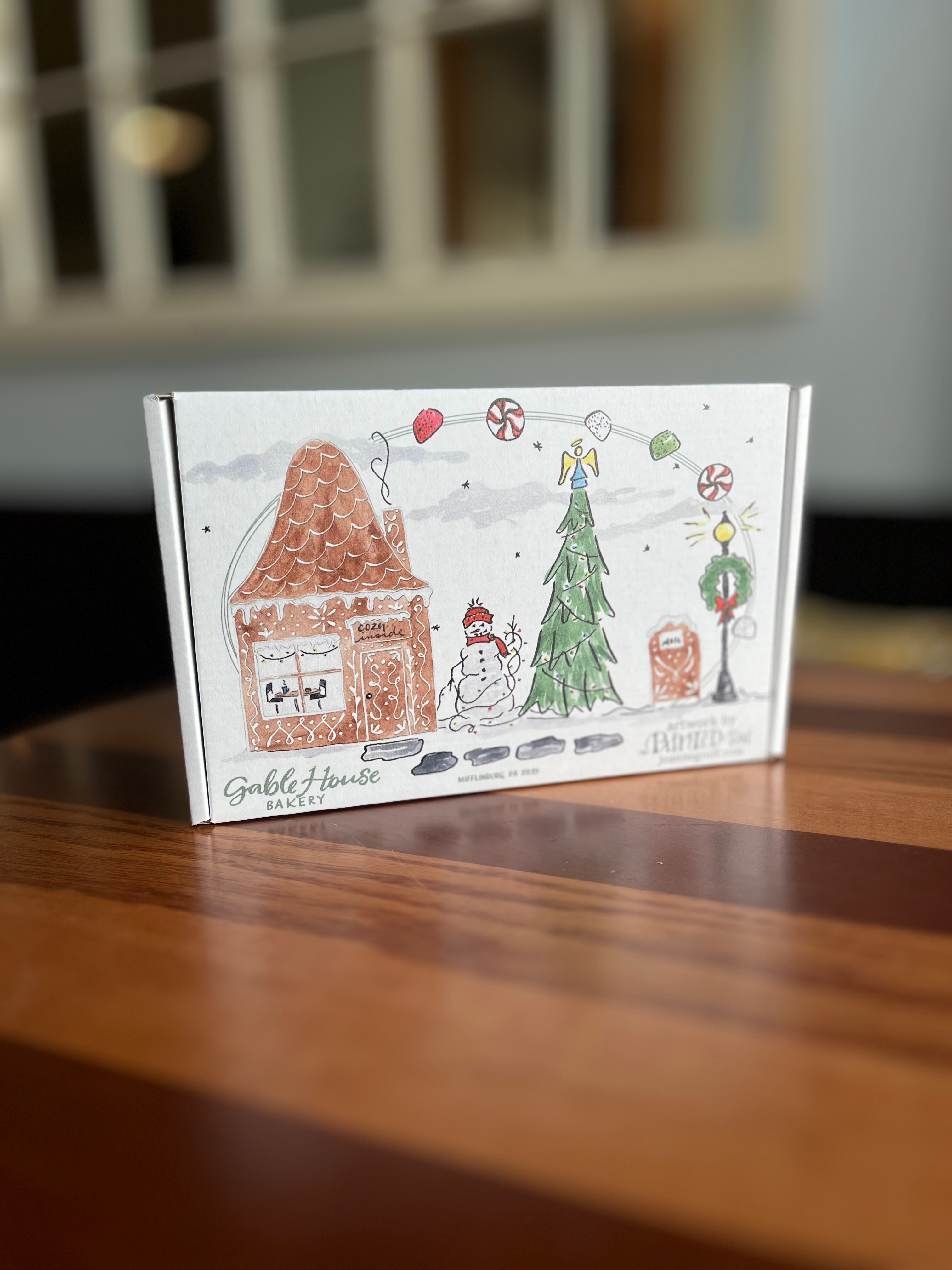 Snowman Cookie Gift Box