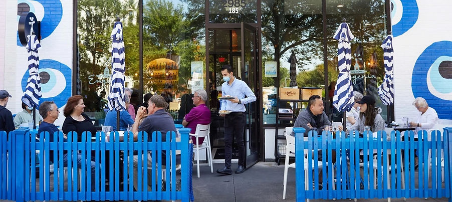 Our Mom Eugenia, a Greek restaurant in Mosaic District, Fairfax, Virginia