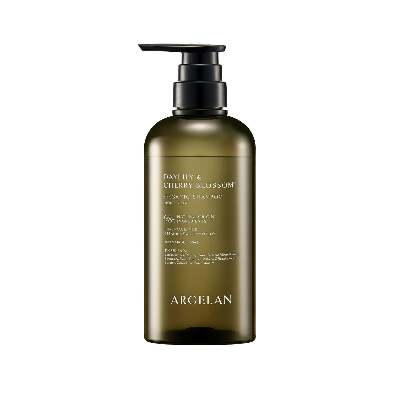 mk ARGELAN ORGANIC Dầu gội dưỡng tóc bóng mượt