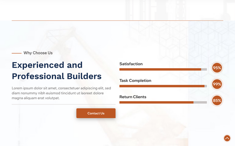 Wix Studio Construction Template
