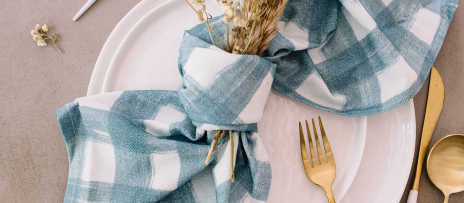 DIY - Guardanapos Bordados