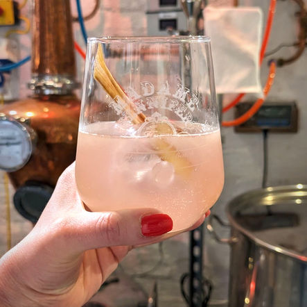 How to make a stunning Rhubarb Collins