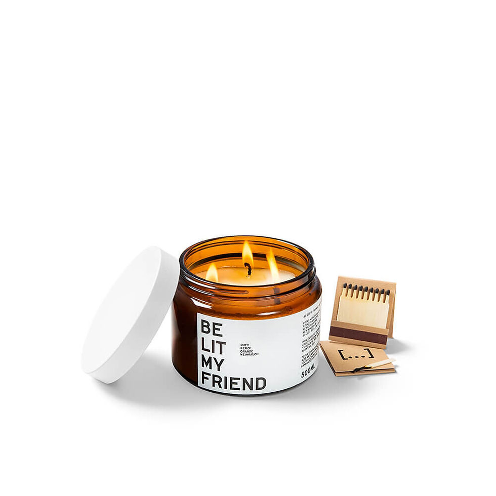 Miniaturbild: BE [LIT] MY FRIEND - Orange-Weihrauch
