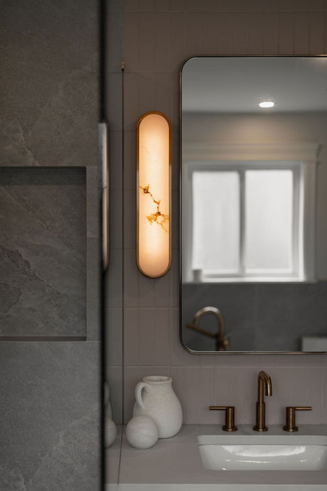 Warm Alabaster Sconce