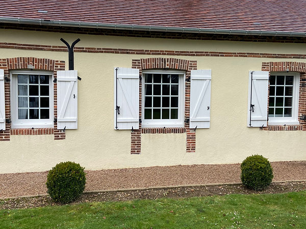 Fenêtre PVC Schüco réalisée par menuiseries ROUDOT à Brezolles- Dreux- Verneuil sur Avre 