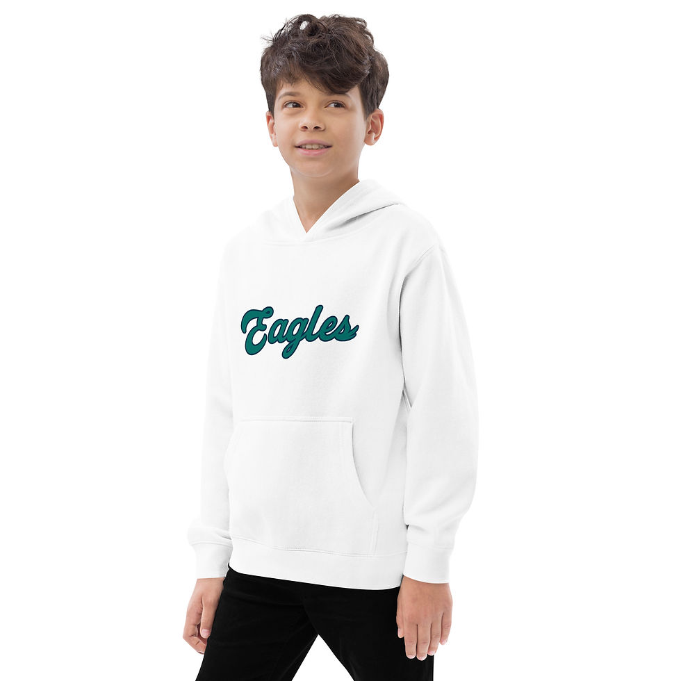 Thumbnail: Eagles - Kids fleece hoodie