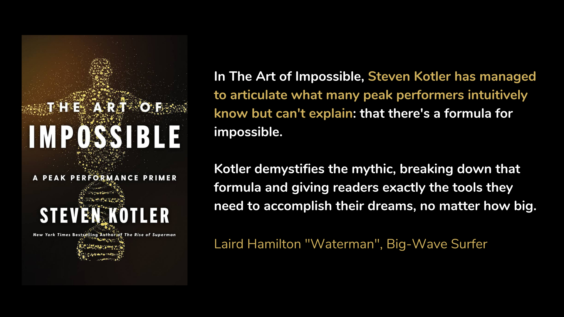 The Art of IMPOSSIBLE content media