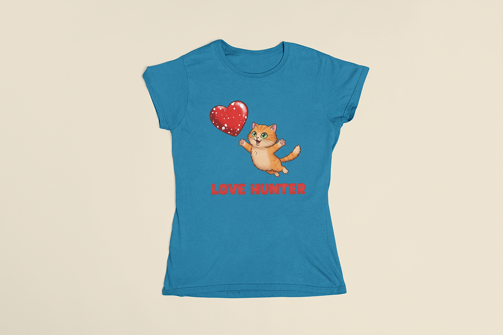 Thumbnail: "Love Hunter" – Girls T-Shirt