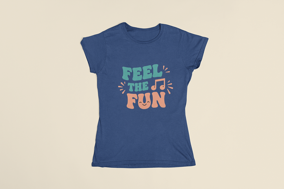 Thumbnail: "Feel the Fun" – Girls T-Shirt