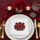 Thumbnail: “Scarlet Rose Bouquet” Floral Napkins