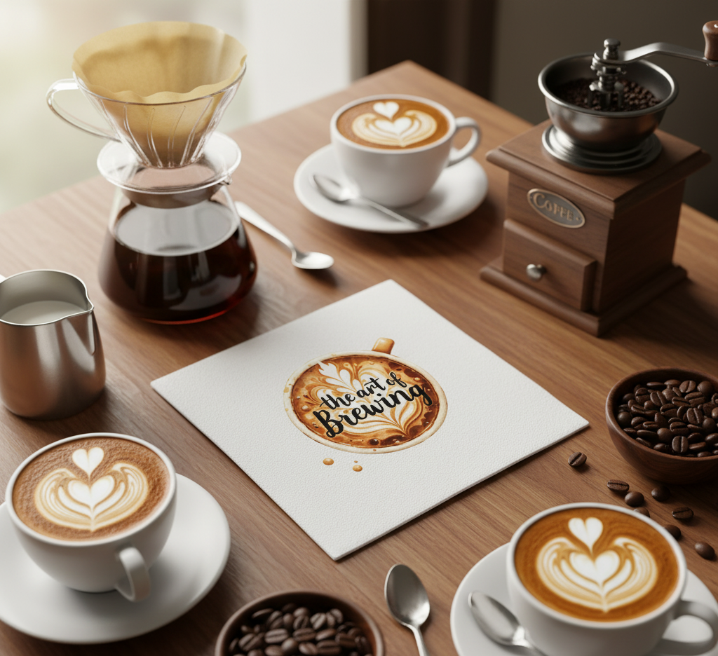 "The Art of Brewing"  Napkins