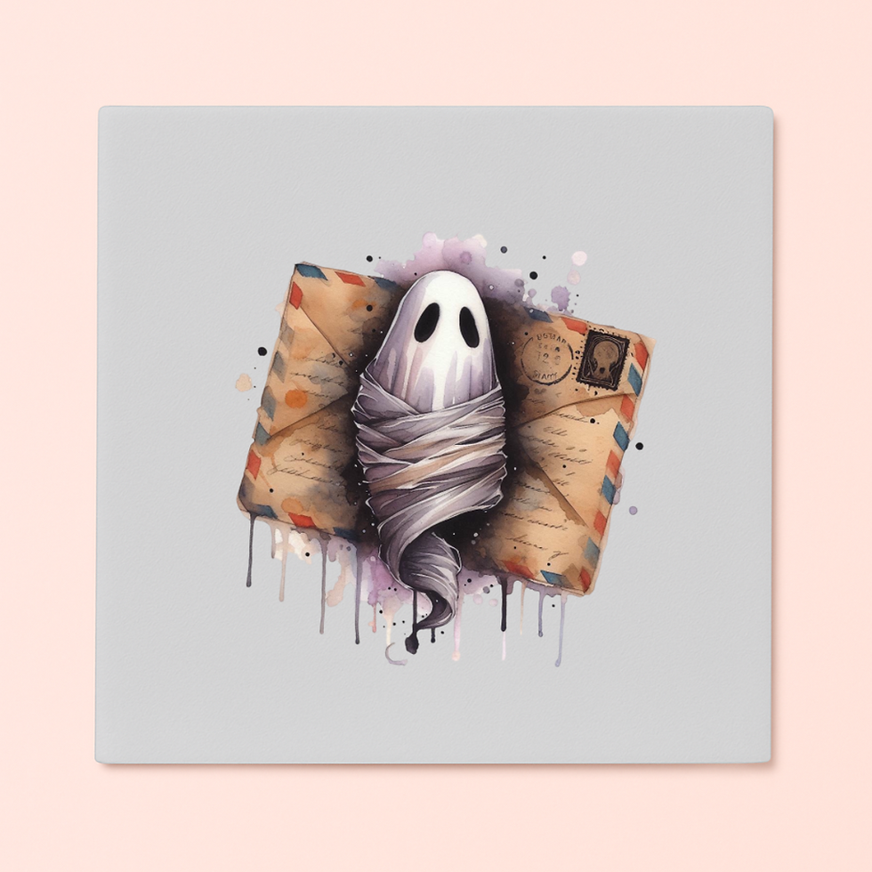 Thumbnail: "Ghostly Mail" Linen Feel  Napkins