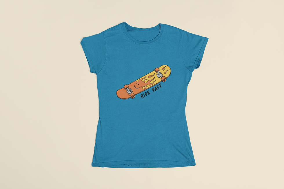 Thumbnail: "Ride Fast" – Kid’s T-Shirt