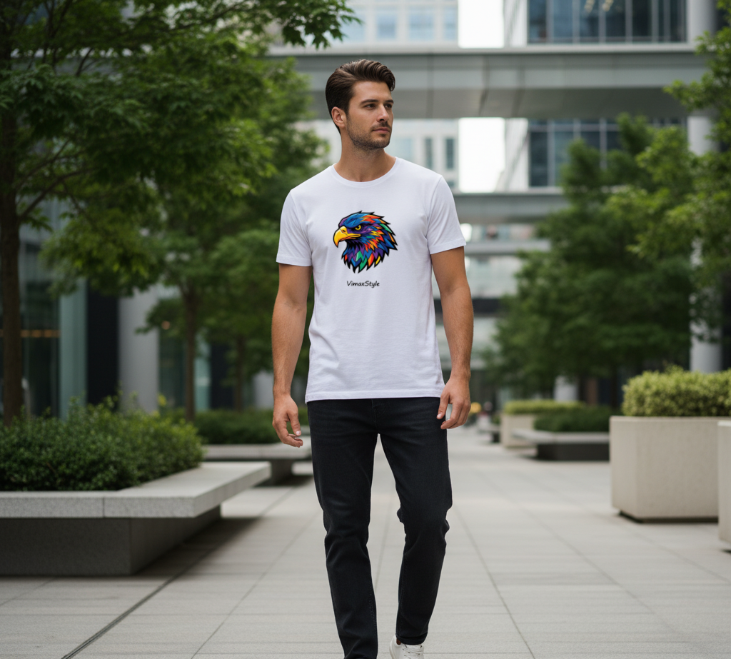 “Eagle Prism Power” – Men’s T-Shirt
