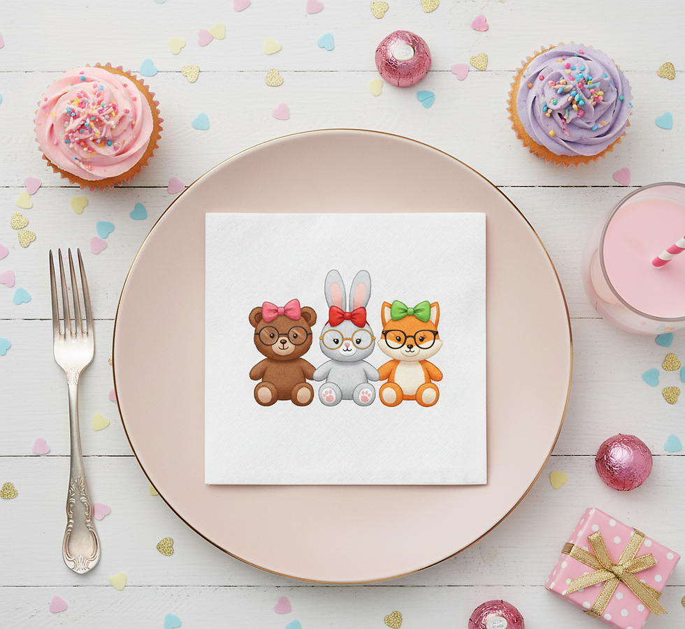 "Smarty Cuties" Napkins