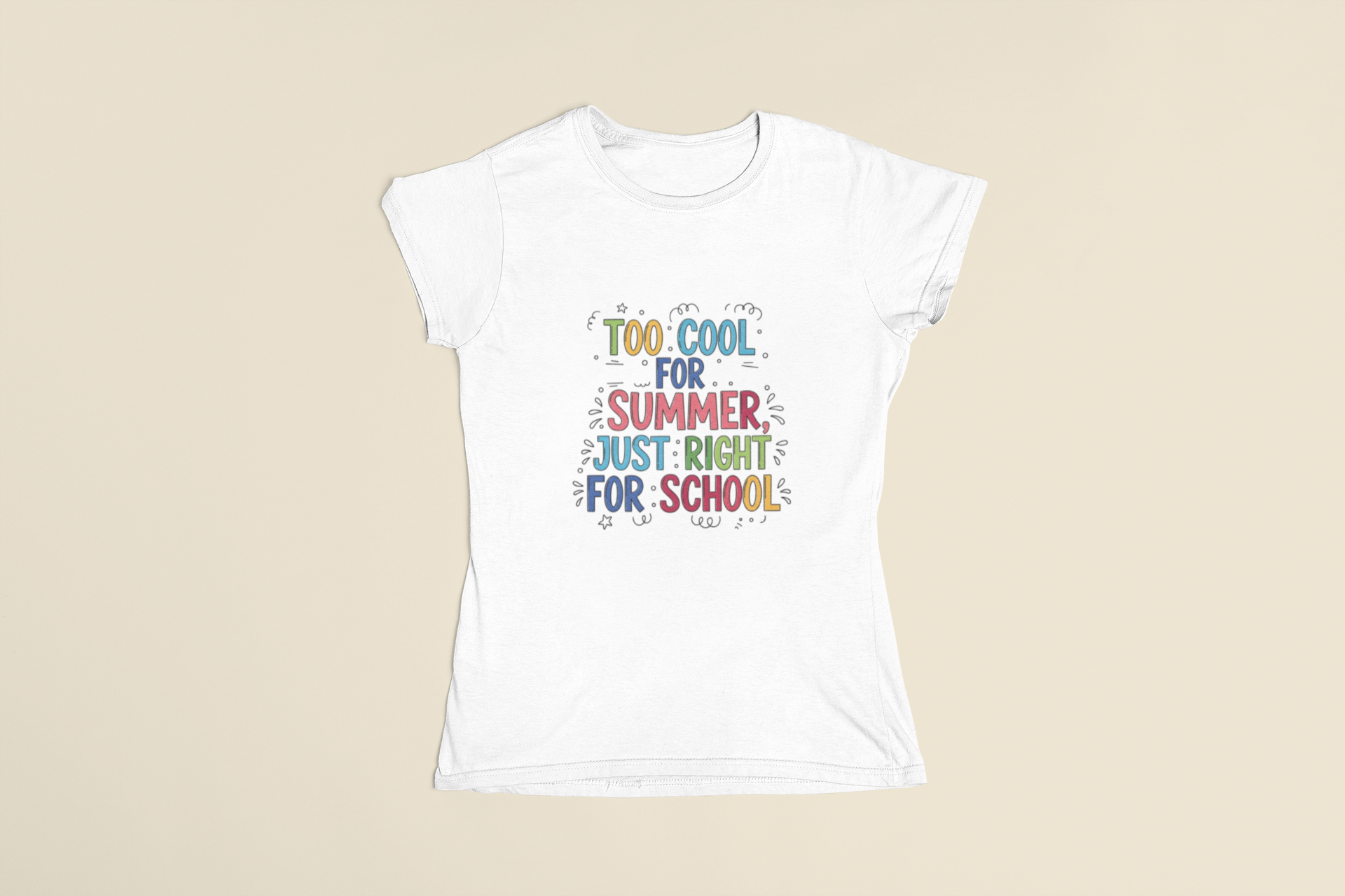 Too Cool for Summer Tee