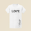 Thumbnail: “LOVE” – Modern Heart Women’s T-Shirt