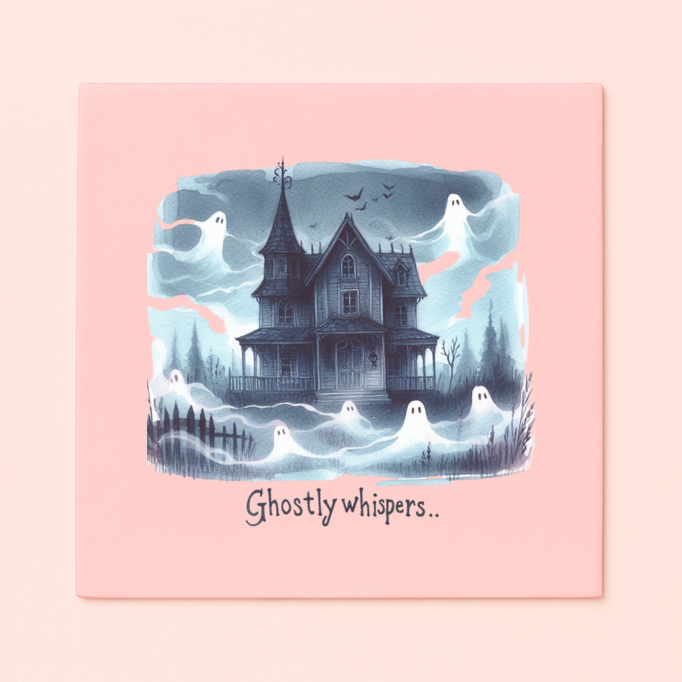 Thumbnail: "Ghostly Whispers" Haunted Napkins – Spooky Elegance for Your Halloween Table!