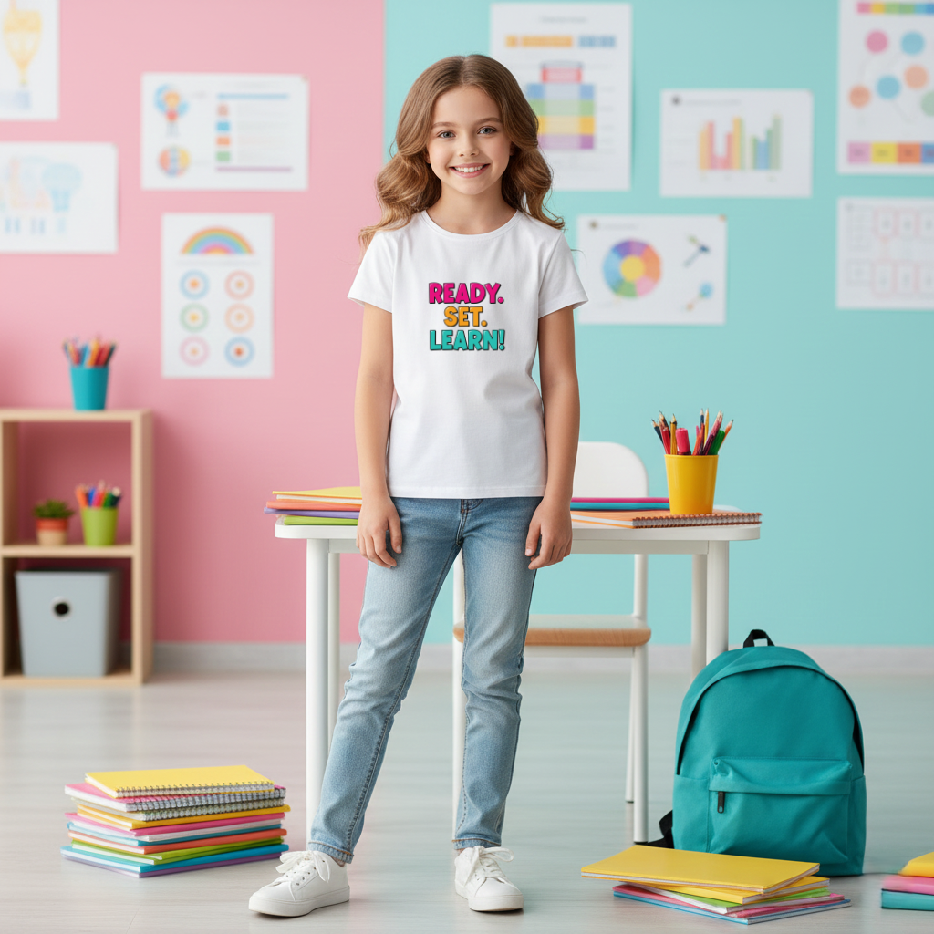 School Style: Ready Set Learn Tee