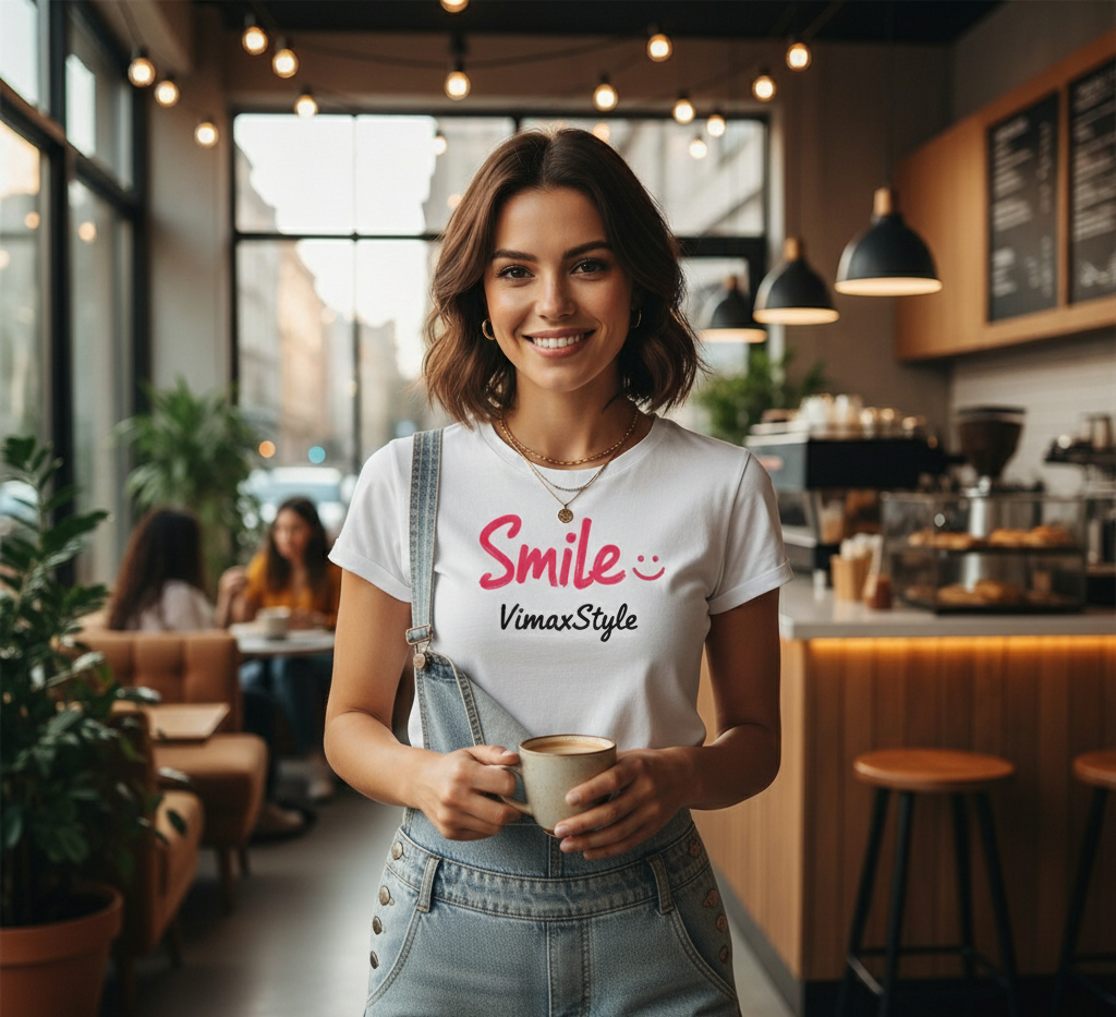 “Smile & Shine” – Women’s T-Shirt