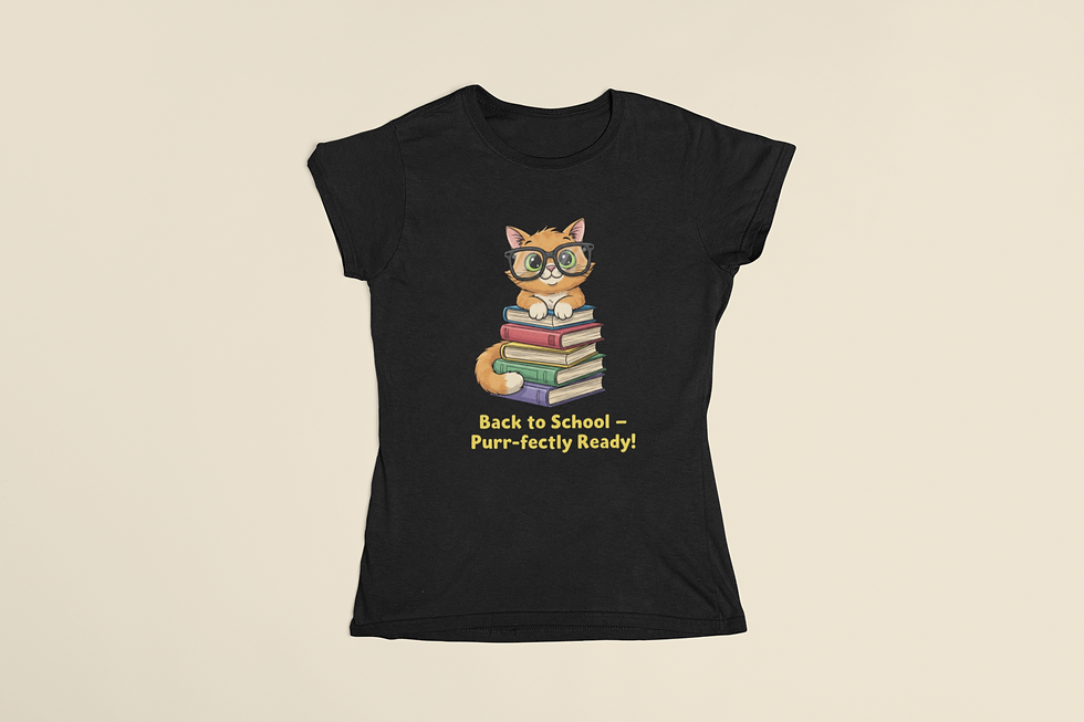 Thumbnail: Purr-fectly Ready for School Tee
