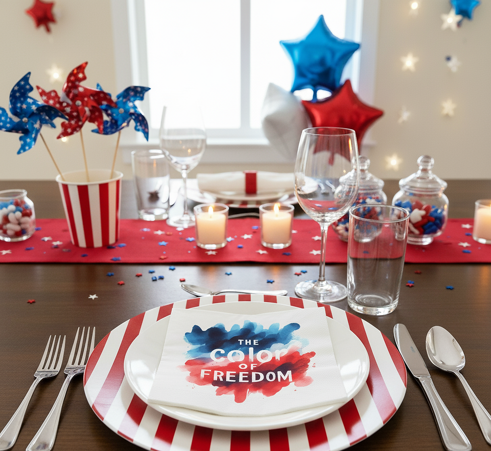 "The Color of Freedom" Napkins