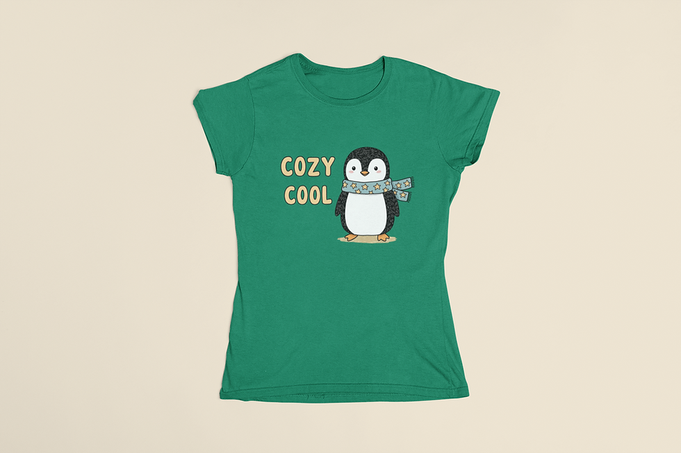 Thumbnail: "Cozy Cool" – Girls T-Shirt