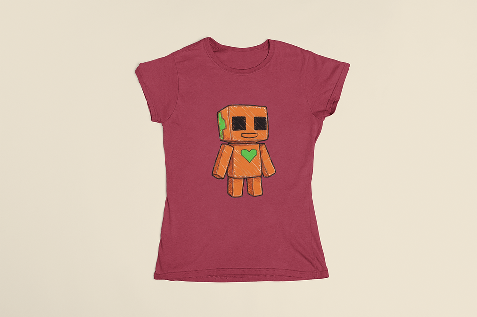 Thumbnail: "Pixel Pal Sketch" – Boy’s T-Shirt