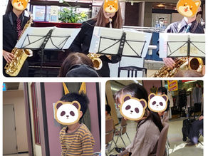 サクソフォンカルテット演奏会♪