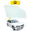 Miniatura: Vidro VW Gol Bola G2 G3 G4 Porta Dianteira Direita 4 Portas