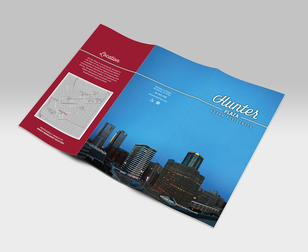 Tri-fold Brochure | Outside